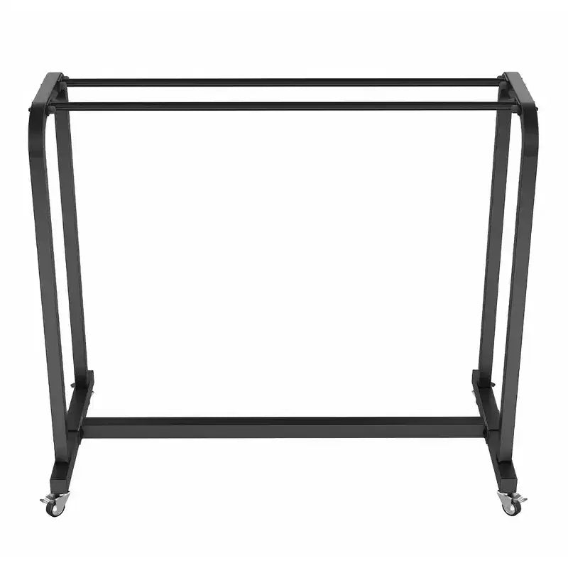 Chariot de rangement mobile pour tapis de yoga, peut contenir 60 à 120 tapis pour un rangement facile