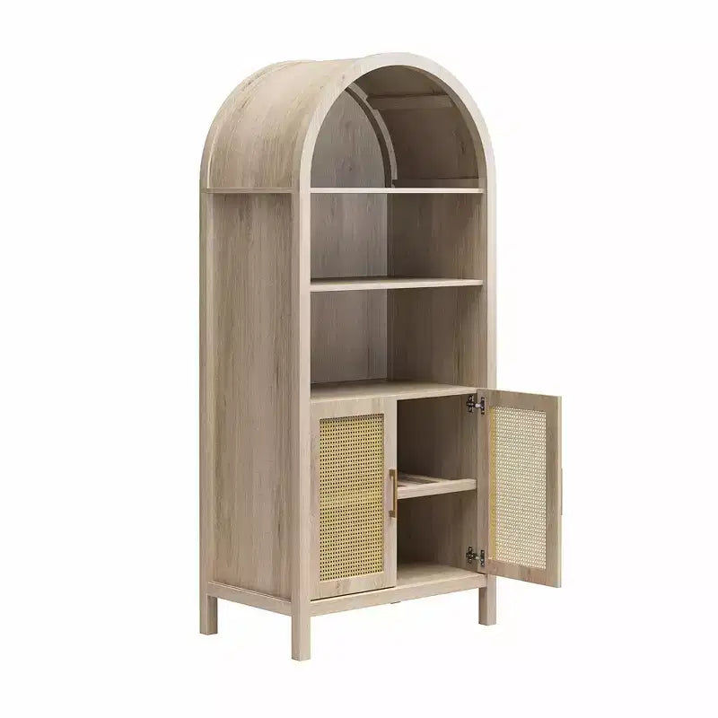 Buffet moderne cintré de 70 po avec 2 portes