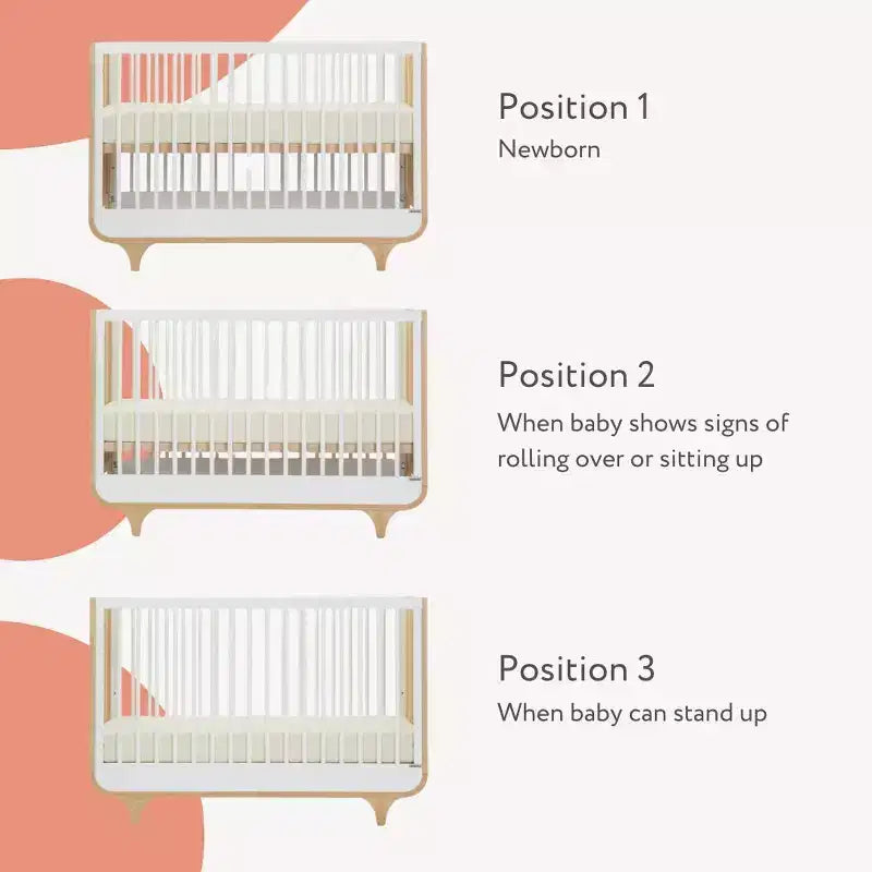 3-in-1 Convertible Crib