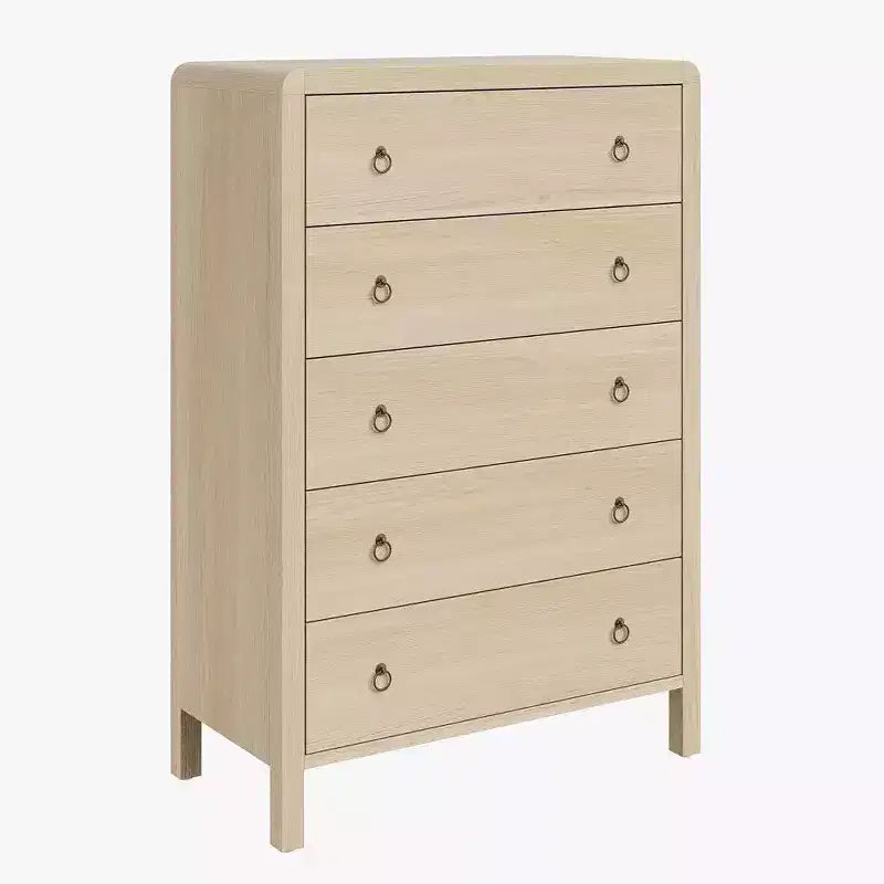 Dresser for Bedroom,Mid-Century Modern Wood Dresser for Bedroom, Storage Organizer Cabinet for Living Room, Hallway, Entryway