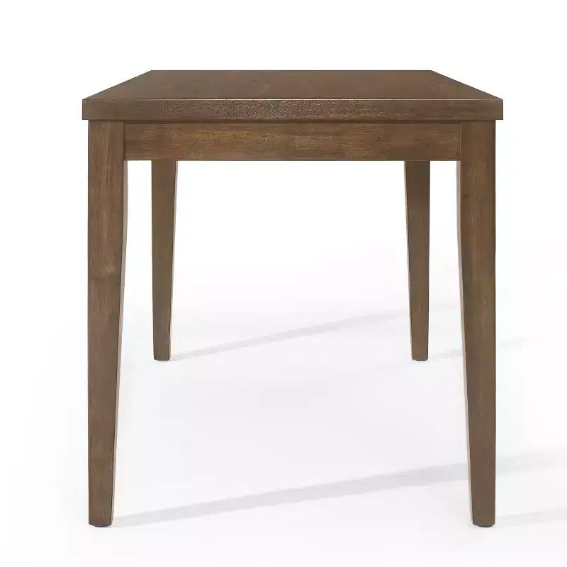 59.1'' Vintage Counter Height Dining Table with Wooden Legs, Kitchen Table with Thick Tabletop for Living Room, Dining Room