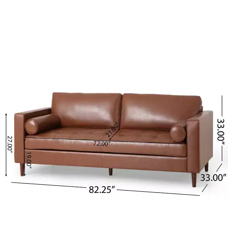Contemporary Tufted 3 Seater Sofa
